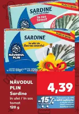 Kaufland NĂVODUL PLIN Sardine Ofertă