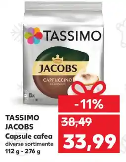 Kaufland TASSIMO JACOBS Capsule cafea Ofertă
