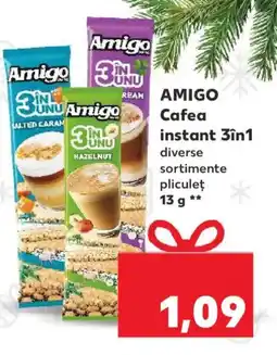 Kaufland AMIGO Cafea instant 3in1 Ofertă