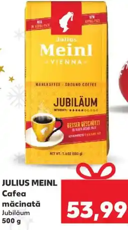 Kaufland JULIUS MEINL Cafea măcinată Jubiläum Ofertă