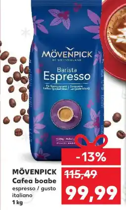Kaufland MÖVENPICK Cafea boabe espresso / gusto italiano Ofertă