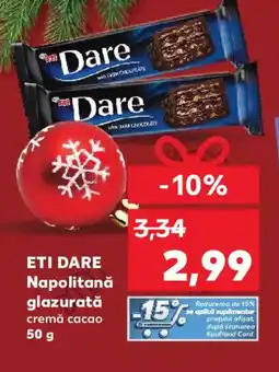 Kaufland ETI DARE Napolitană glazurată Ofertă