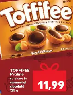 Kaufland TOFFIFEE Praline cu alune în caramel şi ciocolată Ofertă