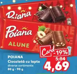Kaufland ΡΟΙΑΝΑ Ciocolată cu lapte Ofertă