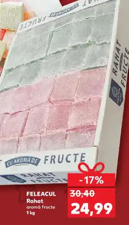 Kaufland FELEACUL Rahat aromă fructe Ofertă