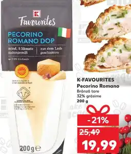 Kaufland K-FAVOURITES Pecorino Romano Brânză tare Ofertă