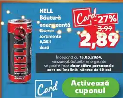 Kaufland HELL Băutură energizantă Ofertă