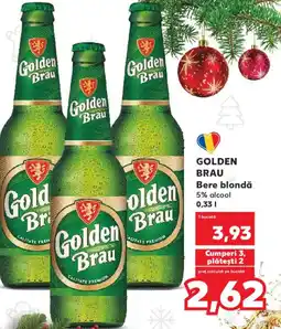 Kaufland GOLDEN BRAU Bere blondă Ofertă