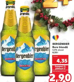 Kaufland BERGENBIER Bere blondă Ofertă