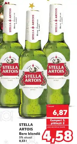 Kaufland STELLA ARTOIS Bere blondă Ofertă
