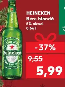 Kaufland HEINEKEN Bere blondă Ofertă