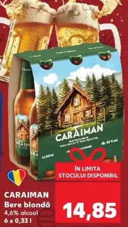 Kaufland CARAIMAN Bere blondă Ofertă