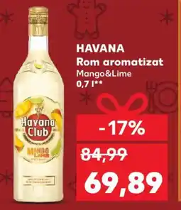 Kaufland HAVANA Rom aromatizat Ofertă