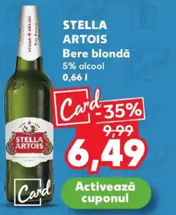 Kaufland STELLA ARTOIS Bere blondă Ofertă