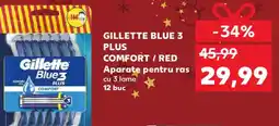 Kaufland GILLETTE BLUE 3 PLUS COMFORT / RED Aparate pentru ras Ofertă