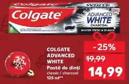 Kaufland COLGATE ADVANCED WHITE Pastă de dinți classic / charcoal Ofertă