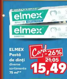 Kaufland ELMEX Pastă de dinți Ofertă