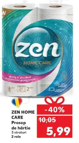 Kaufland ZEN HOME CARE Prosop de hârtie Ofertă