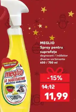 Kaufland MEGLIO Spray pentru suprafeţe Ofertă
