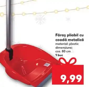 Kaufland Făraş pliabil cu coadă metalică Ofertă