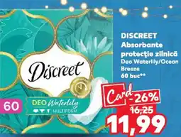 Kaufland DISCREET Absorbante protecţie zilnică Ofertă