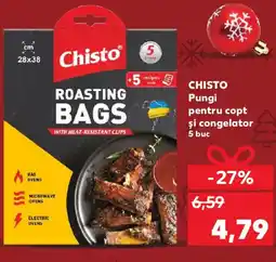 Kaufland CHISTO Pungi pentru copt şi congelator Ofertă