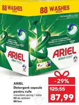 Kaufland ARIEL Detergent capsule pentru rufe Ofertă