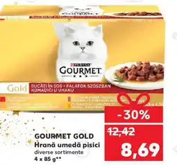 Kaufland GOURMET GOLD Hrană umedă pisici Ofertă