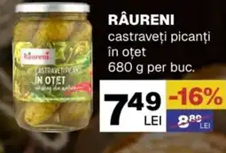 Annabella RÂURENI castraveţi picanţi în oțet Ofertă