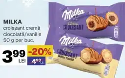 Annabella MILKA croissant cremă ciocolată/vanilie Ofertă
