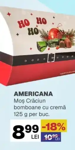 Annabella AMERICANA Moş Crăciun bomboane cu cremă Ofertă