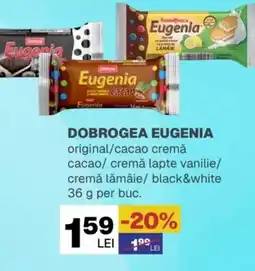 Annabella DOBROGEA EUGENIA original/cacao cremă cacao/ cremă lapte vanilie/ cremă lămâie/ black&white Ofertă