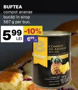 Annabella BUFTEA compot ananas bucăți în sirop Ofertă