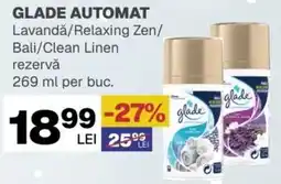 Annabella GLADE AUTOMAT Lavandǎ/Relaxing Zen/ Bali/Clean Linen rezervă Ofertă