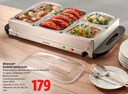 Lidl Silvercrest Încălzitor pentru bufet Ofertă