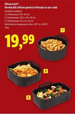 Lidl Silvercrest Formă din silicon pentru friteuză cu aer cald Ofertă