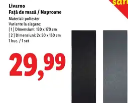 Lidl Livarno Faţă de masă / Naproane Ofertă
