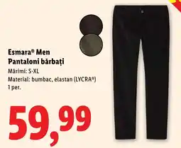 Lidl Esmara Men Pantaloni bărbați Ofertă