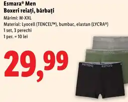 Lidl Esmara Men Boxeri reiaţi, bărbați Ofertă