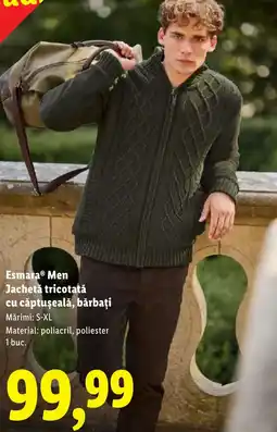Lidl Esmara Men Jachetă tricotată cu căptușeală, bărbați Ofertă