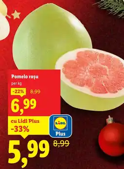 Lidl Pomelo roşu Ofertă