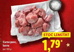 Lidl Carne porc, lucru Ofertă