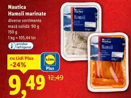 Lidl Nautica Hamsii marinate Ofertă