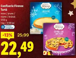 Lidl Confiserie Firenze Tartǎ Ofertă