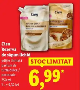 Lidl Cien Rezervă de săpun lichid Ofertă