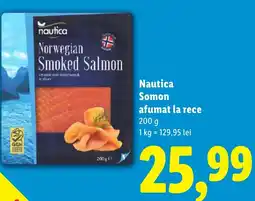 Lidl Nautica Somon afumat la rece Ofertă