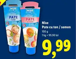 Lidl Nixe Pate cu ton / somon Ofertă
