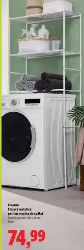 Lidl Livarno Etajeră metalică pentru maşina de spălat Ofertă