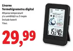 Lidl Livarno Termohigrometru digital Ofertă
