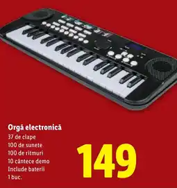 Lidl Orgă electronică Ofertă